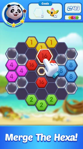 Merge Number - Hexa Puzzle screenshot 4