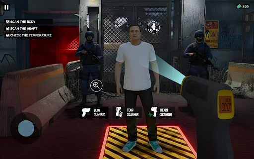 Border Scan Survival Zone Game screenshot 1