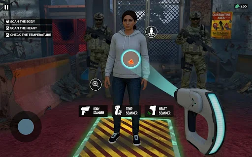 Border Scan Survival Zone Game screenshot 2