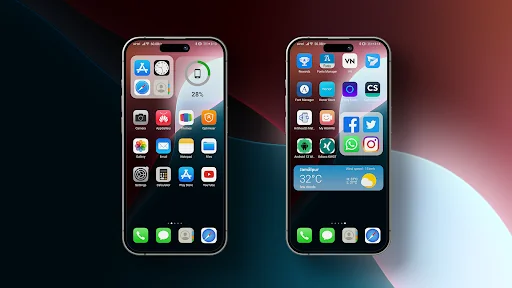 iOS 18 DARK | MAGIC UI THEME
