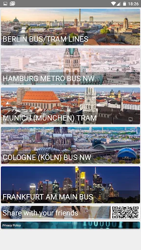 GERMANY MAIN CITY BUS/TRAM