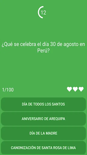 Test: ¿Cuánto sabes de Perú? screenshot 2