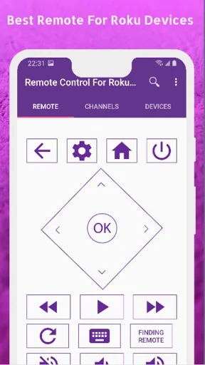 Remote Control For Roku TV