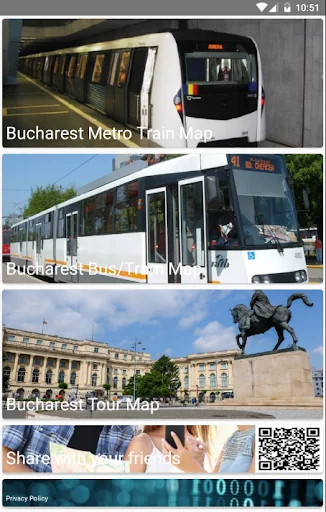 Bucharest Metro Bus Tour Map