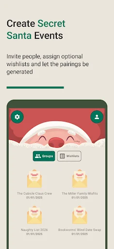 Secret Santa Helper App screenshot 1