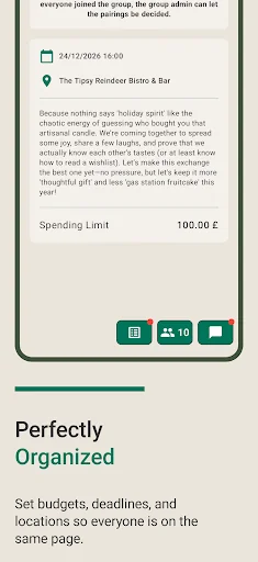 Secret Santa Helper App screenshot 3