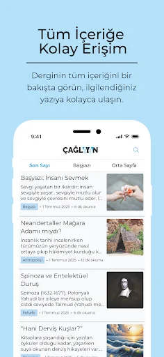 Çağlayan Dergisi screenshot 1