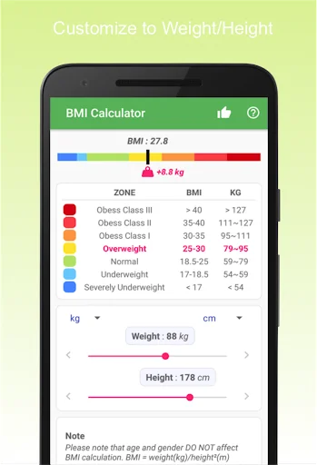 BMI Calculator & Ideal Weight screenshot 3