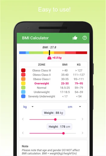 BMI Calculator & Ideal Weight screenshot 4