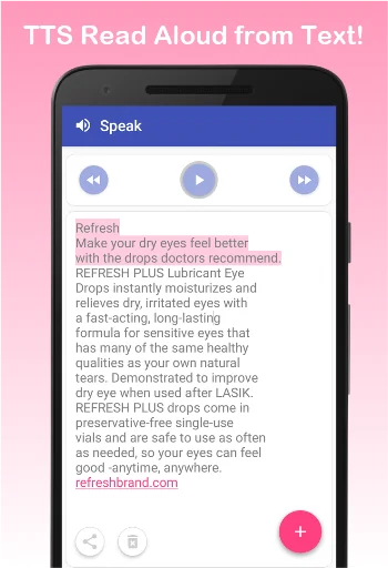 Text to Voice (PDF, OCR, TTS) screenshot 1