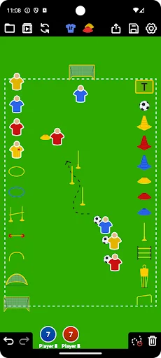 Coach Tactic Board: Soccer screenshot 2