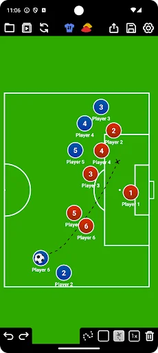 Coach Tactic Board: Soccer screenshot 3