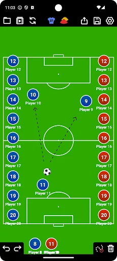 Coach Tactic Board: Soccer screenshot 4