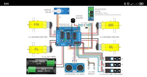 Arduino Bluetooth Robot Car -  screenshot 2