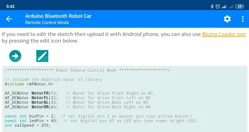 Arduino Bluetooth Robot Car -  screenshot 3