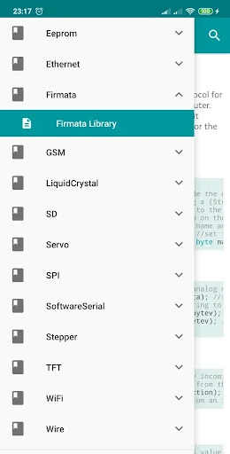 Arduino Library Reference