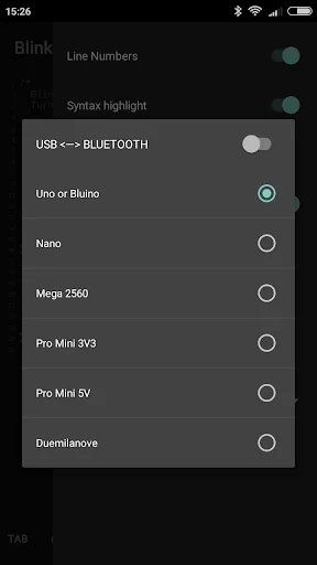 Bluino Loader - Arduino IDE screenshot 2