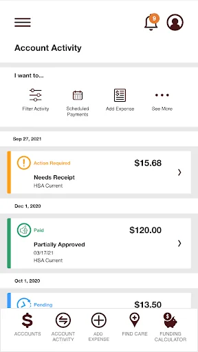 BMA Health Spending Account