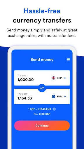 Currencies Direct screenshot 1