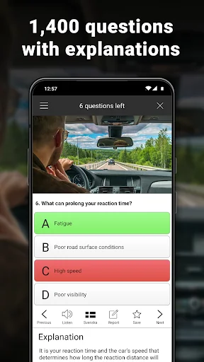 iKörkort screenshot 2