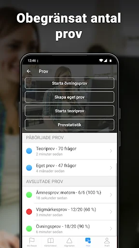 iKörkort MC screenshot 3