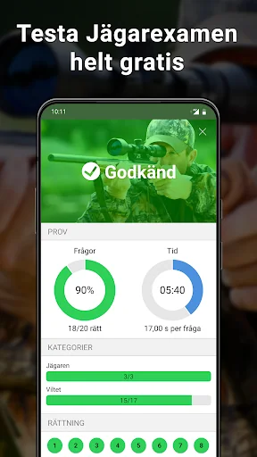 Jägarexamen Lite screenshot 1