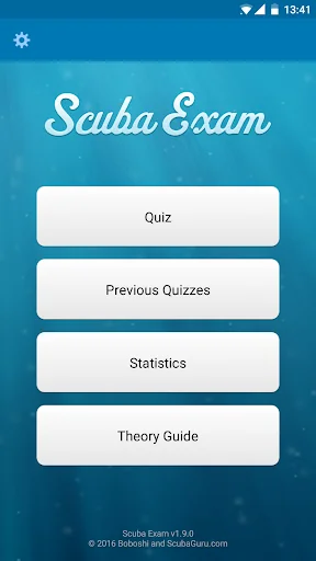 Scuba Exam screenshot 2