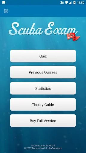 Scuba Exam Lite screenshot 2