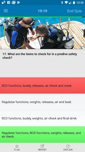 Scuba Exam Lite screenshot 3