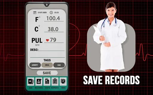 Body Temperature Thermometer screenshot 1