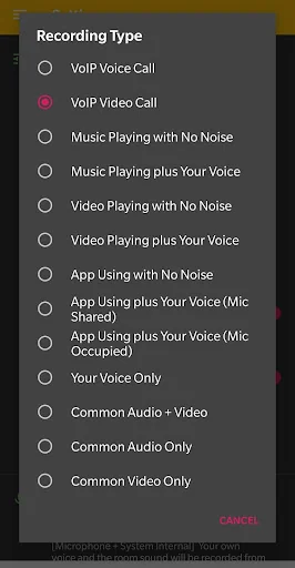 VoIP Recorder & Screen Recorde screenshot 3