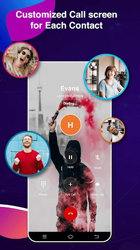 Caller Theme - Dialer, Screen screenshot 2