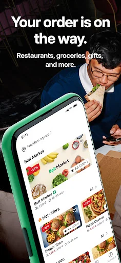 Bolt Food: Delivery & Takeaway