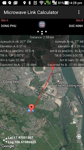 Microwave Link Calculator screenshot 3