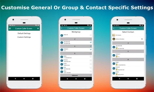 Customise Caller Screen