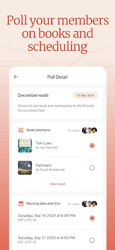 Bookclubs: Book Club Organizer screenshot 4