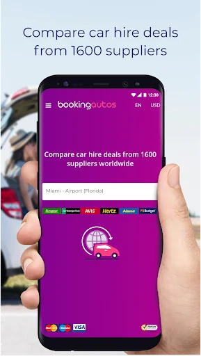 Bookingautos - car rental screenshot 1