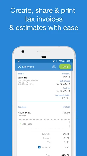 GST Invoice Billing Inventory screenshot 2