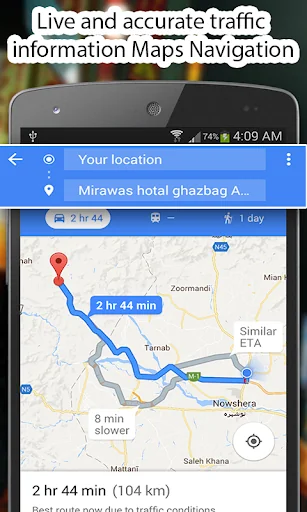 GPS Route Finder Maps