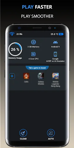 Game Booster Power GFX Lag Fix screenshot 1