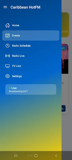 Caribbean HotFM HD screenshot 2