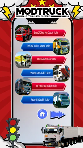 Mod Truk Double Trailer Bussid