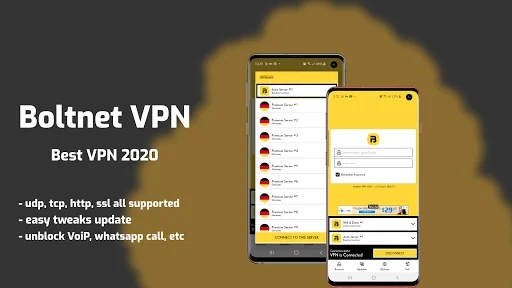 Boltnet VPN screenshot 1