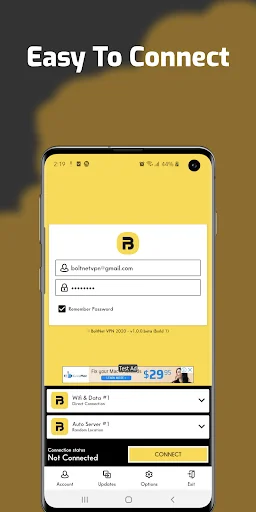 Boltnet VPN screenshot 2