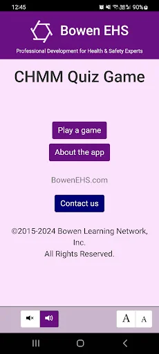 CHMM Quiz Game
