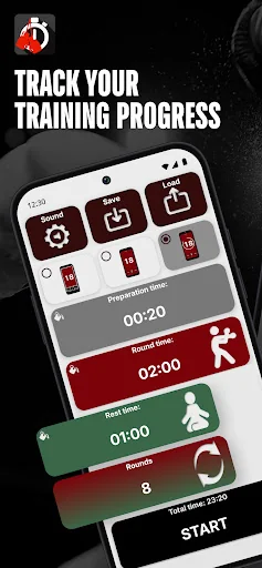 Boxing timer (stopwatch)