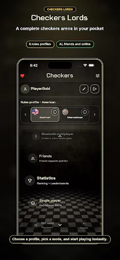 Checkers Offline & Online
