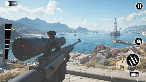 Modern Sniper 3d Assassin screenshot 3