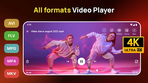 All Video Player Media Player screenshot 1