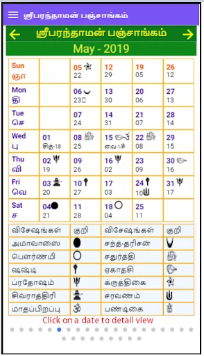 Tamil Calendar Panchangam screenshot 1